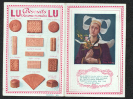 1923 CALENDRIER PETIT FORMAT BISCUITS LU  D1871 - Petit Format : 1921-40