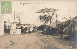 Nouvelle Calédonie - La Grande Rue De Bourail - Carte Photo - Société Lumière - Carte Postale Ancienne - New Caledonia