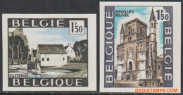 België 1970 - Mi:1596/1597, Yv:1541/1542, OBP:1541/1542, Stamp - □ - Tourist Issue - 1961-1980