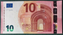 10 EURO SPAIN 2014 LAGARDE V011I6 VB LAST POSITION SC FDS UNC.  PERFECT - 10 Euro