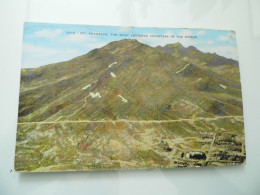 Cartolina "MT. FRANKLIN TEXAS" - El Paso