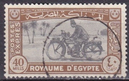 EG903 – EGYPTE – EGYPT – EXPRESS – 1943-44 – MOTORCYCLE POSTMAN – Y&T # 4 USED 6 € - Oblitérés