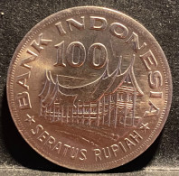 Indonesië 100 Rupiah Uit 1974 - Indonésie