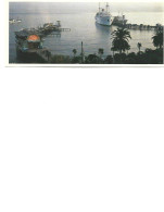 Georgia- Postcard Unused 1983 - Suhumi -  In The Evening At The Piers - Géorgie