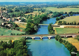 St Médard De Guizières * Vue Aérienne Sur Les Pont Sur L'isles * Ligne Chemin De Fer - Andere & Zonder Classificatie