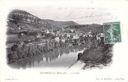 PUB - Société Des Caves Et Des Producteurs Réunis à Roquefort  - Carte Postale Ancienne - Publicité