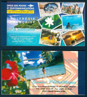 Polynesia, French, 1997, Tourism, MNH Booklet, Michel MH 733-744 - Carnets