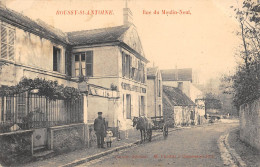 CPA 91 BOUSSY SAINT ANTOINE / RUE DU MOULIN NEUF / ATTELAGE - Autres & Non Classés