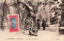 Benin - Catonou - Dahomey - Un Coin De Brousse - Cl. André - Animé  - Carte Postale Ancienne - Benín