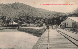 Nouvelle Calédonie - Kouaoua - Le Bord De Mer - Edit. F.D. - Animé - Carte Postale Ancienne - Nieuw-Caledonië