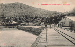 Nouvelle Calédonie - Kouaoua - Le Bord De Mer - Edit. F.D. - Animé - Carte Postale Ancienne - Nouvelle-Calédonie