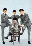 CHANTEURS - The Beatles - Carte Postale Ancienne - Zangers En Musicus