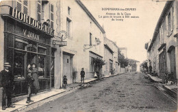 71-DOMPIERRE-LES-ORMES- AVENUE DE LA GARE VOIR MAGASIN HORLOGERIE V. JANAN - Altri & Non Classificati