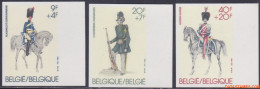 België 1981 - Mi:2083/2085, Yv:2030/2032, OBP:2031/2033, Stamp - □ - Solidarity Government Guard, Carabiniers And Gui - 1981-2000