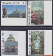 België 1989 - Mi:2392/2395, Yv:2340/2343, OBP:2340/2343, Stamp - □ - Solidarity Greenhouses Of Laken - 1981-2000