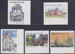 België 1992 - Mi:2520/2524, Yv:2468/2472, OBP:2468/2472, Stamp - □ - Tourist Issue - 1981-2000