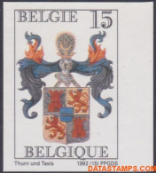België 1992 - Mi:2535, Yv:2483, OBP:2483, Stamp - □ - Thurn And Taxis - 1981-2000