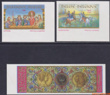 België 1993 - Mi:2543/2545, Yv:2491/2493, OBP:2491/2493, Stamp - □ - History Belgie - Hongarije - 1981-2000