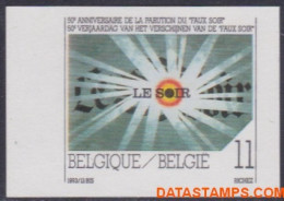 België 1993 - Mi:2581, Yv:2529, OBP:2529, Stamp - □ - Faux Soir - 1981-2000