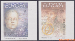 België 1994 - Mi:2607/2608, Yv:2551/2552, OBP:2555/2556, Stamp - □ - Europe 1994 Discoveries - 1981-2000