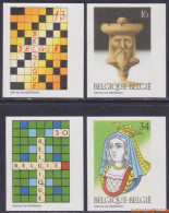 België 1995 - Mi:2644/2647, Yv:2592/2595, OBP:2592/2595, Stamp - □ - Game And Relaxation - 1981-2000