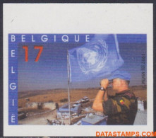 België 1997 - Mi:2744, Yv:2692, OBP:2692, Stamp - □ - Blue Helmets - 1981-2000