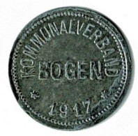 ALLEMAGNE / NOTGELD / COMMUNALVERBAND BOGEN / 50 PFG../ 1917 / ZINC / 22.5  Mm / ETAT TTB / 50.3 - Autres & Non Classés