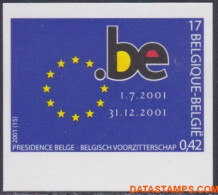 België 2001 - Mi:3064, Yv:3008, OBP:3014, Stamp - □ - European Union - 2001-…