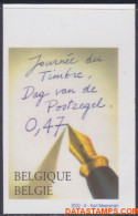 België 2002 - Mi:3113, Yv:3058, OBP:3063, Stamp - □ - Day Of The Stamp - 2001-…