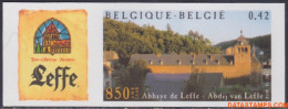 België 2002 - Mi:3123, Yv:3068, OBP:3073, Stamp - □ - Leffe Abbey - 2001-…