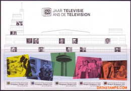 België 2003 - Mi:BL 91, Yv:BL 97, OBP:BL 106, Block - □ - 50 Years Of Television - 2001-…