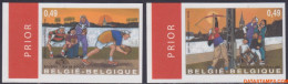 België 2003 - Mi:3206/3207, Yv:3150/3151, OBP:3157/3158, Stamp - □ - Folk Sports - 2001-…