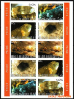 België 2003 - Mi:3227/3231, Yv:3167/3171, OBP:3174/3178, Stamp - □ - Nature Minerals - 2001-…