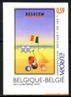 België 2003 - Mi:3232, Yv:3172, OBP:3179, Stamp - □ - Europe 2003 Poster Art - 2001-…