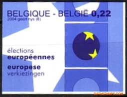 België 2004 - Mi:3304, Yv:3242, OBP:3255, Stamp - □ - European Elections - 2001-…