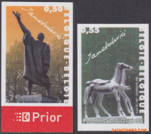 België 2004 - Mi:3357/3358, Yv:3296/3297, OBP:3308/3309, Stamp - □ - Ldel Lanchelevici Belgie - Roemenie - 2001-…