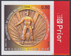 België 2004 - Mi:3360, Yv:3298, OBP:3311, Stamp - □ - Belgian War Volunteers - 2001-…