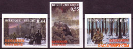 België 2004 - Mi:3378/3380, Yv:3316/3318, OBP:3329/3331, Stamp - □ - Battle Of The Ardennes Bastogne - 2001-…