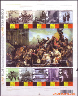 België 2005 - Mi:3405/3414, Yv:BL 107, OBP:BL 119, Block - □ - Historical Events 175 Years Of Belgium - 2001-…