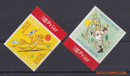 België 2005 - Mi:3447/3448, Yv:3384/3385, OBP:3399/3400, Stamp - □ - Summer Stamps Holidays - 2001-…