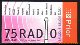 België 2005 - Mi:3463, Yv:3400, OBP:3415, Stamp - □ - 75 Years Of Radio - 2001-…