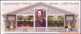 België 2006 - Mi:BL 107, Yv:BL 111, OBP:BL 127, Block - □ - 175 Years Of Democracy - 2001-…