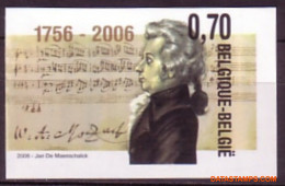 België 2006 - Mi:3518, Yv:3455, OBP:3470, Stamp - □ - Wolfgang Amadeus Mozart - 2001-…