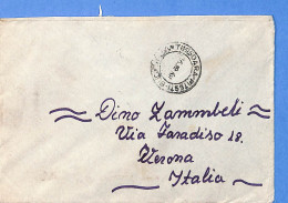 Lettre : Romania To Italy Singer DINO L00108 - Brieven En Documenten