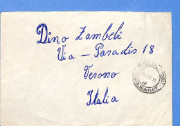 Lettre : Romania To Italy Singer DINO L00136 - Brieven En Documenten