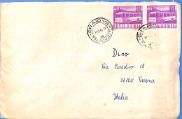 Lettre : Romania To Italy Singer DINO L00140 - Covers & Documents