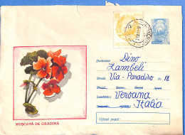 Lettre : Romania To Italy Singer DINO L00163 - Briefe U. Dokumente