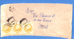 Lettre : Romania To Italy Singer DINO L00165 - Cartas & Documentos