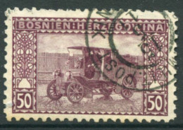 BOSNIA & HERZEGOVINA 1906 Definitive 50 H. Perforated 9¼ Used..  Michel 41C, SG 198B - Bosnien-Herzegowina