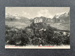 Ragaz Ruine Wartenstein 1910 - Stein